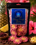 Dehydrated Hibiscus Pineapple Flowers