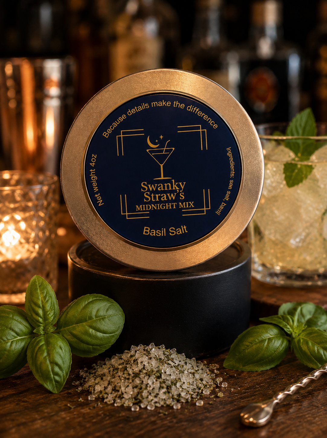 Basil Salt