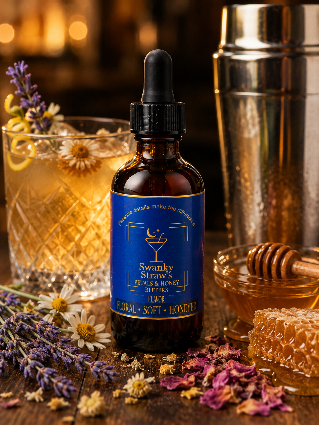 Petals and Honey Bitters